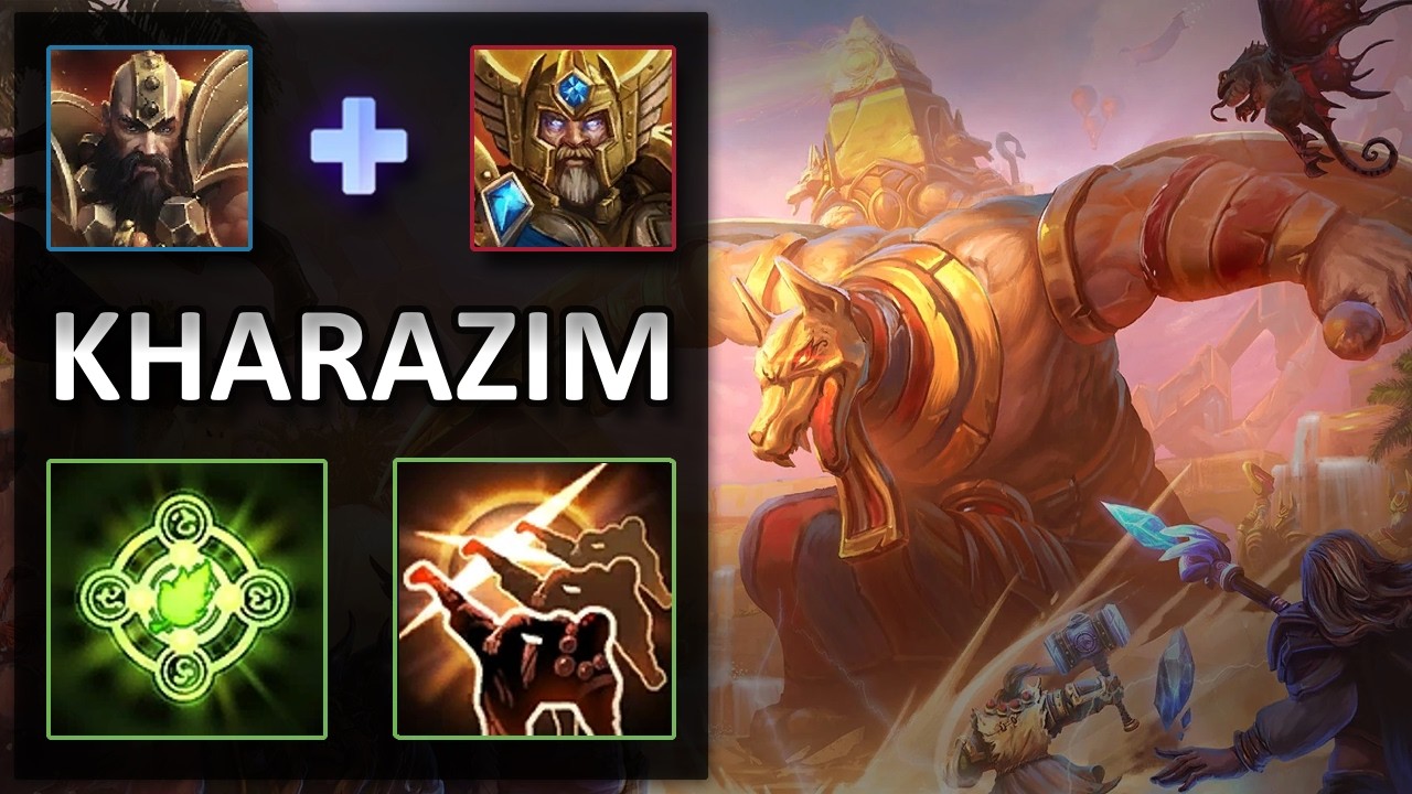 Kharazim Seven Sided Strike vs Uther | Sky Temple | Heroes of the Storm Master Replay