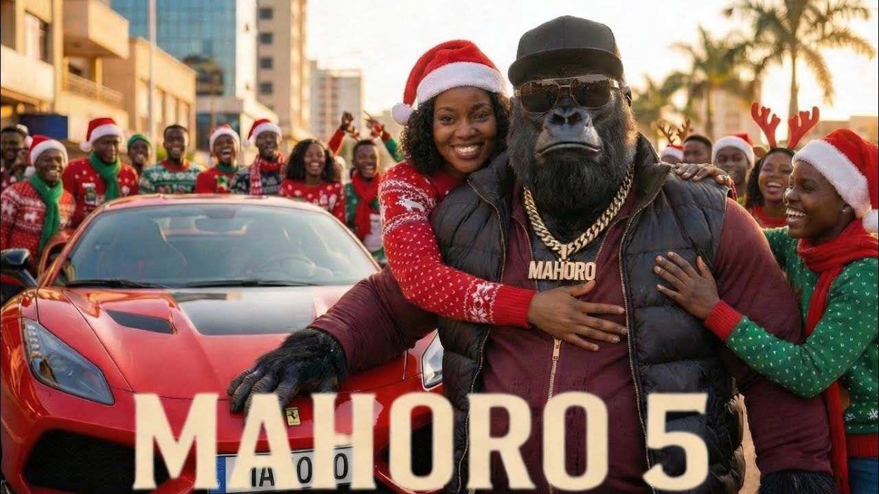 MAHORO 5: Kuri Noheli🌲Ingagi ivuga ikinyarwanda Itunguye abafana bayo ibifuriza Iminsi mikuru myiza
