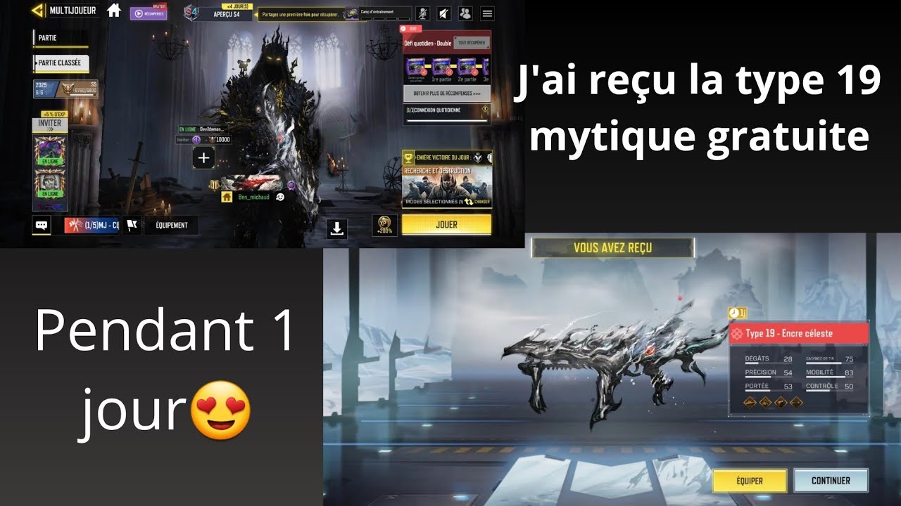 J'ai aussi eût la type 19 mytique encre céleste gratuite 