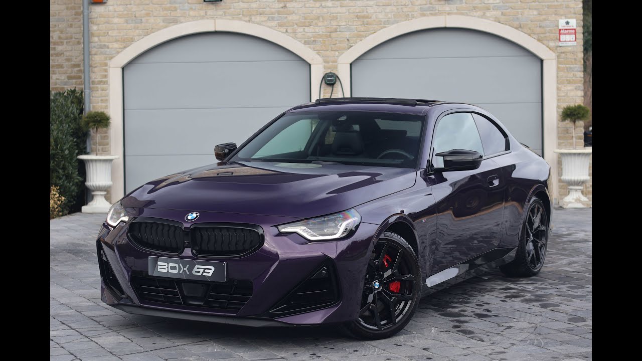BMW M240i xDrive Thundernight Purple