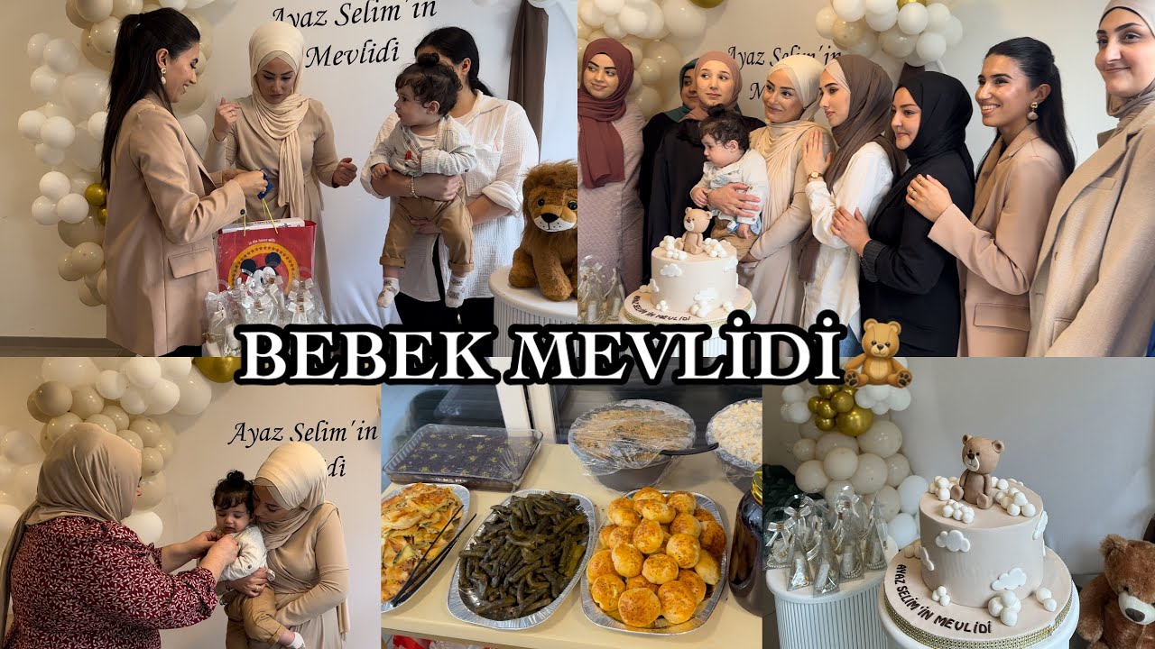AYAZ SELİMİN BEBEK MEVLİDİ🧸GELEN HEDİYELER🛍️MEVLÜT MENÜSÜ🍴GÖRÜMCEMİN OĞLU🤍