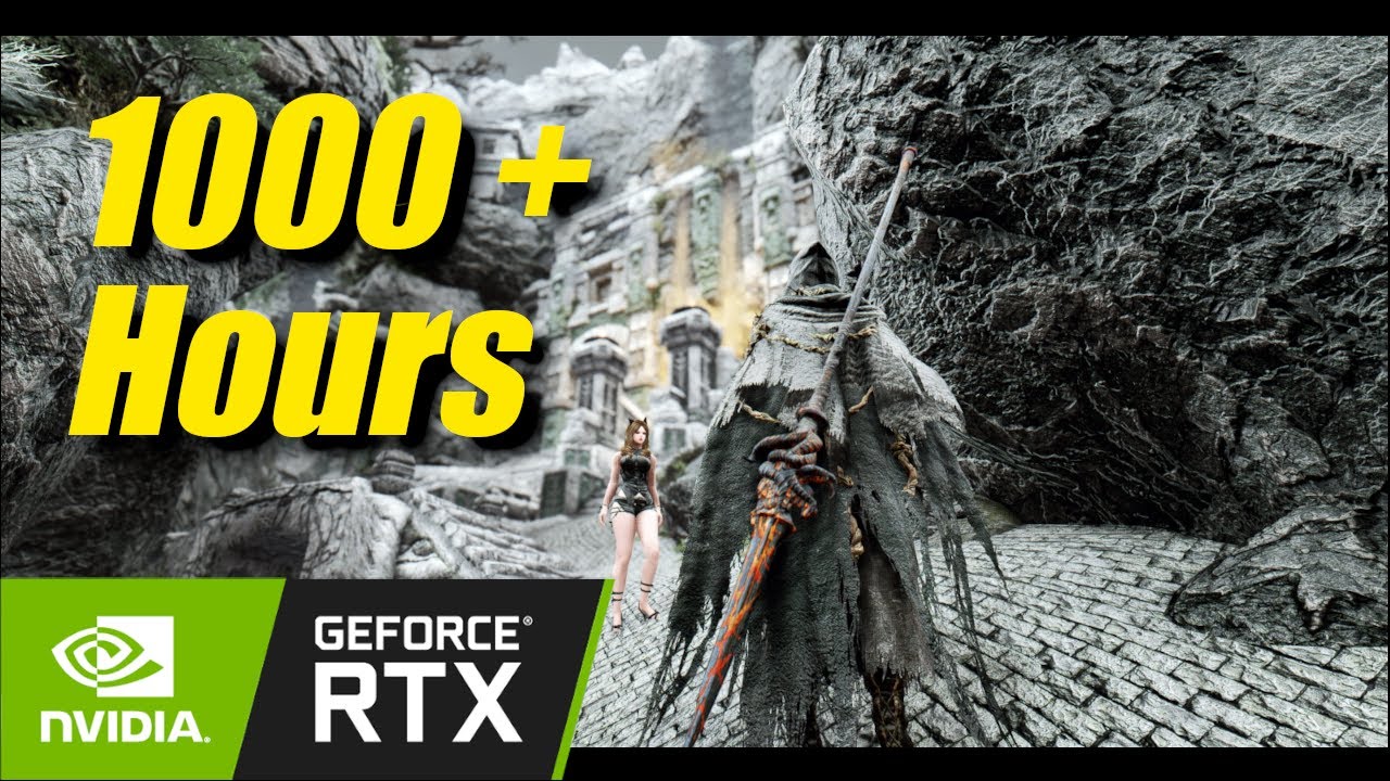I modded Skyrim for 10 Hours a day for 100 days straight | This is the result | Cinematic Gameplay