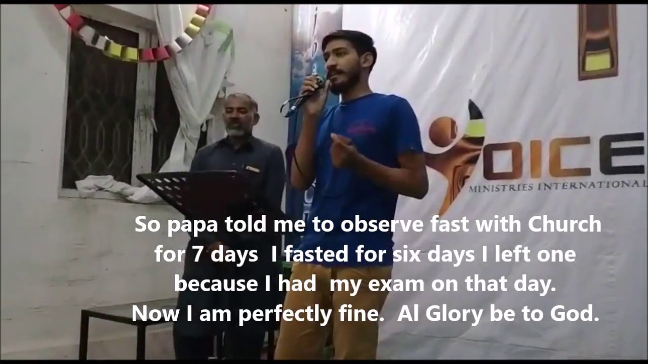 Rejoice Ministries Inlt Testimonies  time by Haroon Yousaf on 7th June 2018