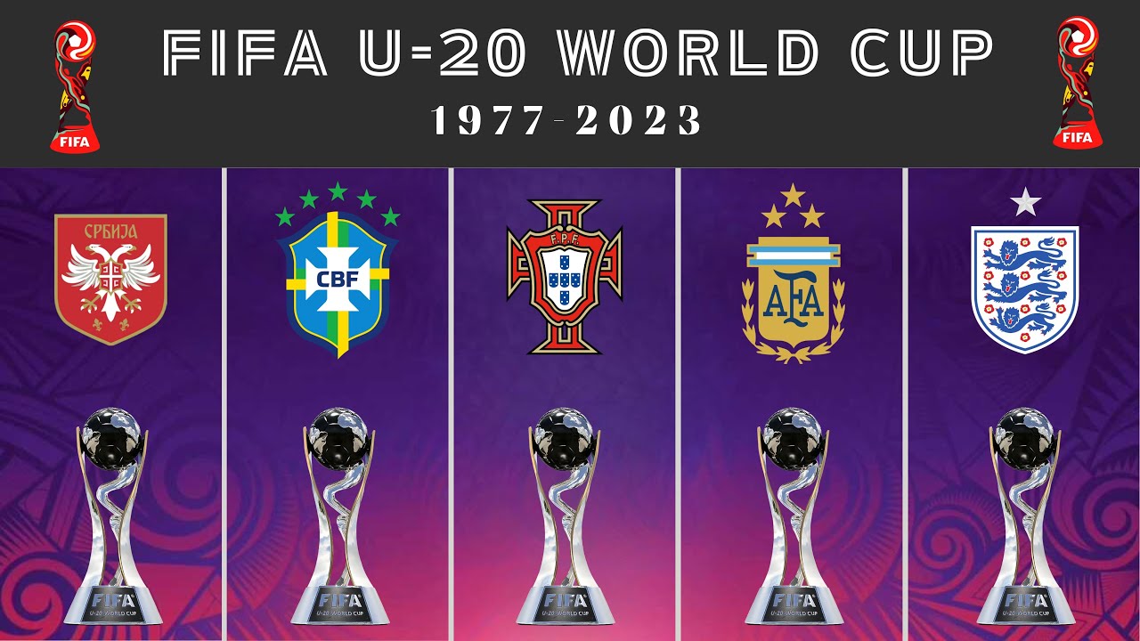 FIFA U-20 World Cup • All Winners [ 1977 - 2023 ]