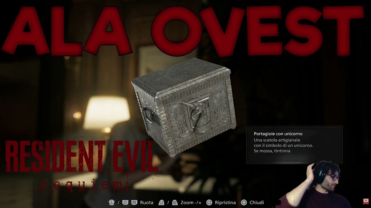 ESPLORAZIONE DELL' ALA OVEST - PARTE 1 - RESIDENT EVIL REQUIEM