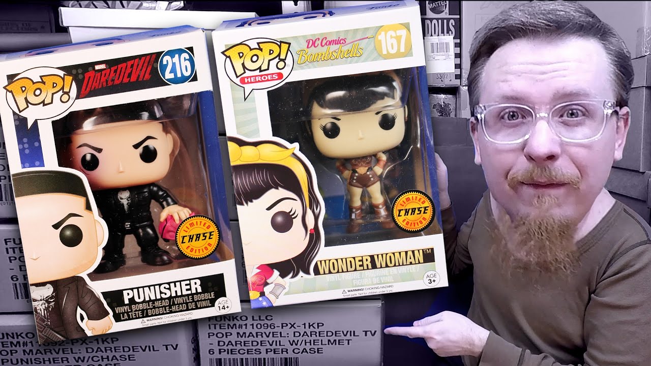 Epic 2 Chase Funko Pop Vinyl Figures Found In 9 Funko Factory Cases Video