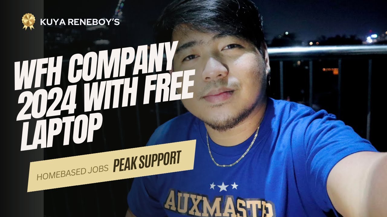 WFH COMPANY NA MAY FREE LAPTOP! (FOR VIRTUAL ASSISTANT BEGINNERS) | KUYA RENEBOY