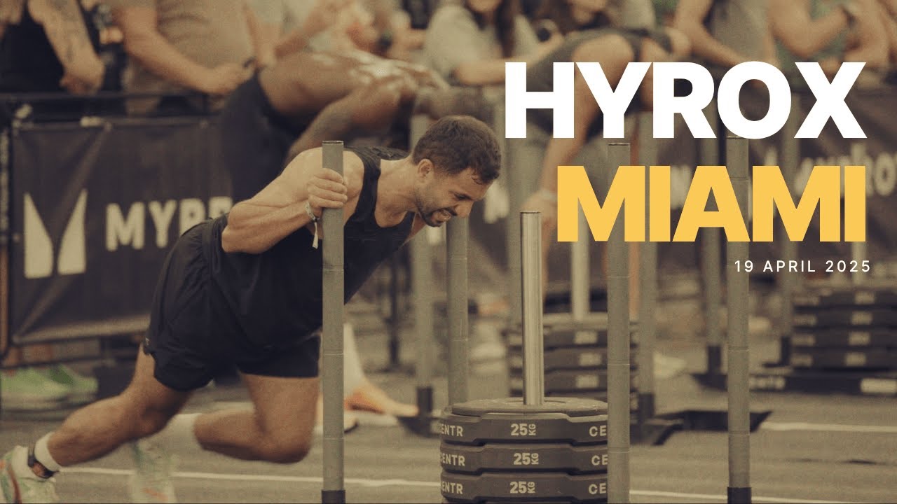 HYROX Men&rsquo;s Open | Miami Beach 2025 Recap