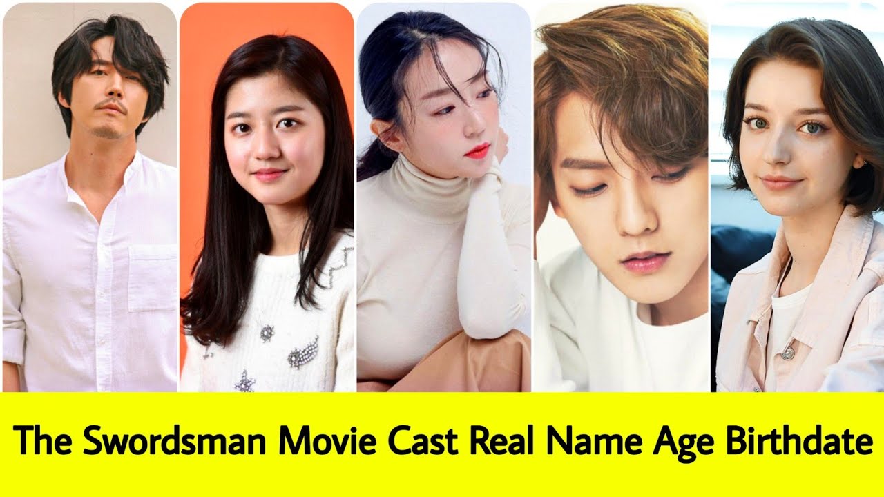 The Swordsman[2020] Movie Cast And Real Name, Age, Birthdate