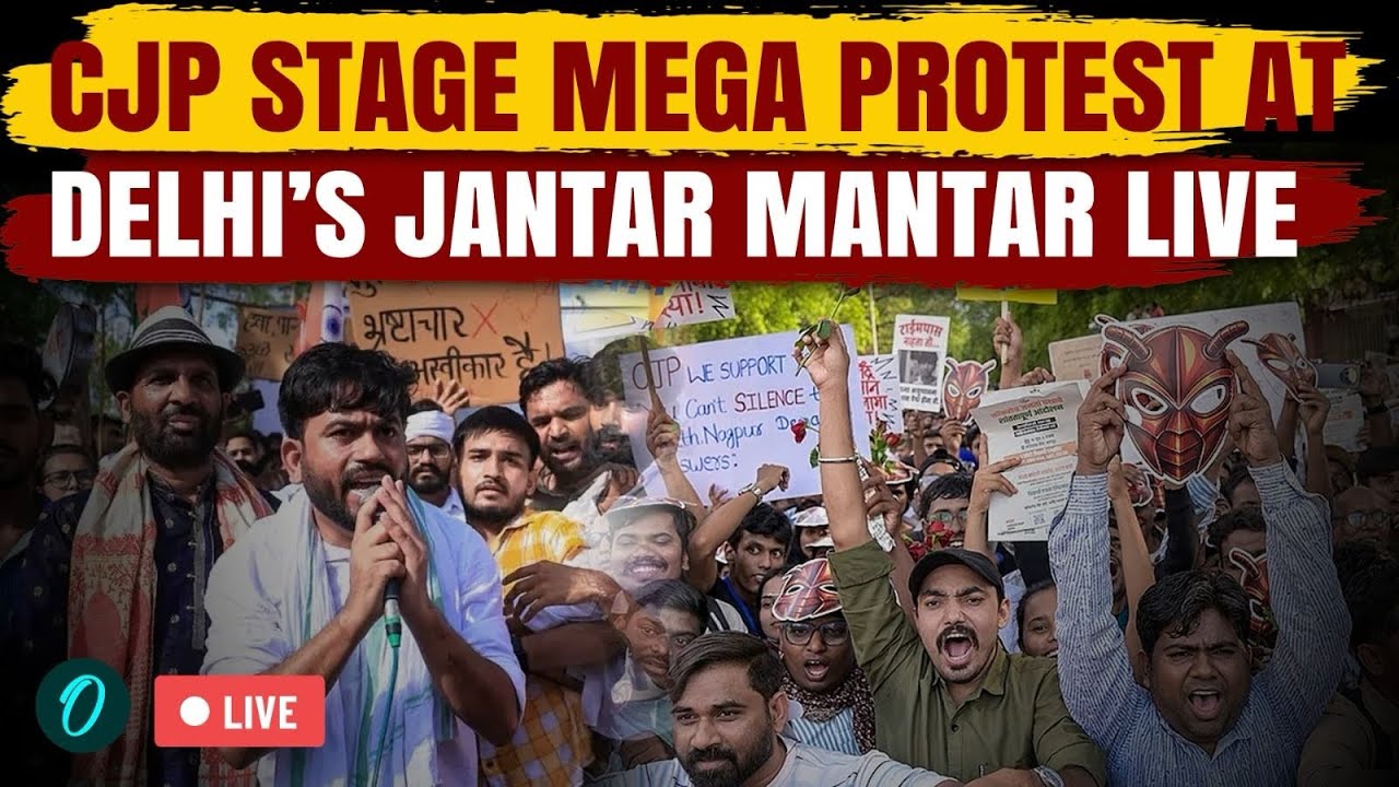 Cockroach Janata Party Founder Abhijeet Dipke Protests LIVE | Dipke ARRESTED? Delhi Jantar Mantar