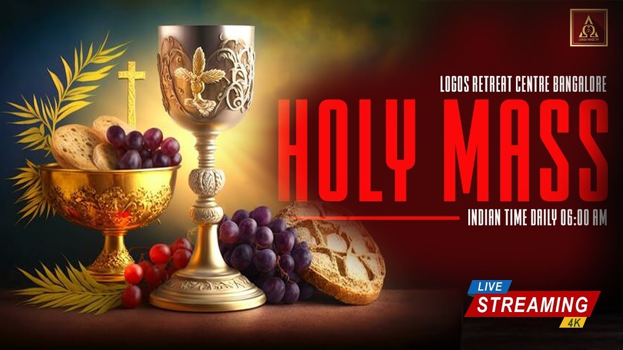 Holy Mass ( English ) | Holy Mass | 10- March -2026  | Logos Retreat Centre, Bangalore