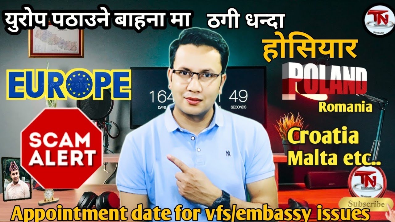 All Europe countries  Work primate and Appointment Big scam alert now days for Nepalis & Indian.