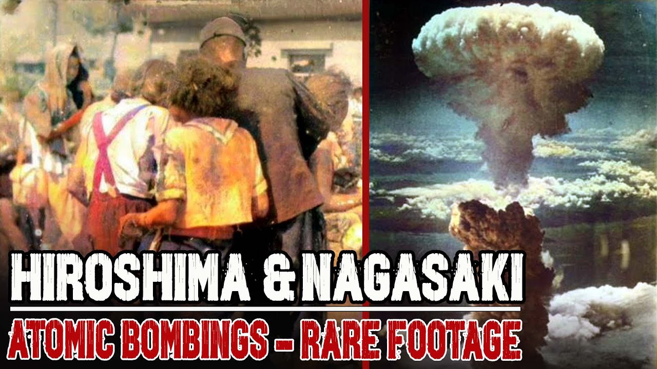 Rare Footage: The Hiroshima & Nagasaki Atomic Bombings 1945 | WW2 Documentary