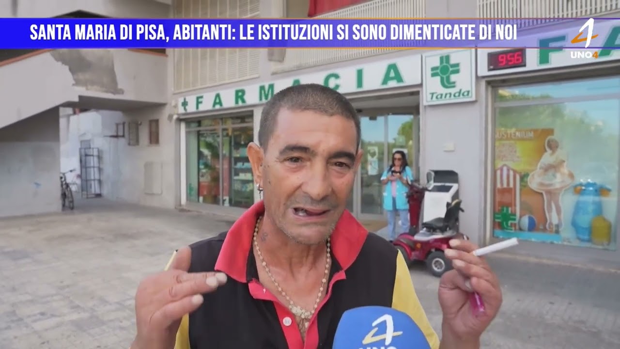 Santa Maria di Pisa, abitanti: Le istituzioni si sono dimenticate di noi