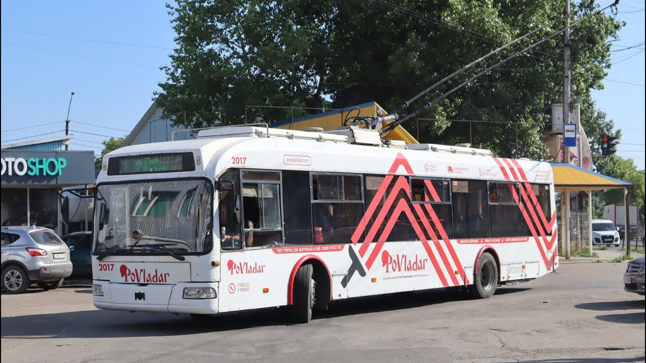 Поездка на БКМ 321 (2017) на маршруте 3 Бельцы!!!