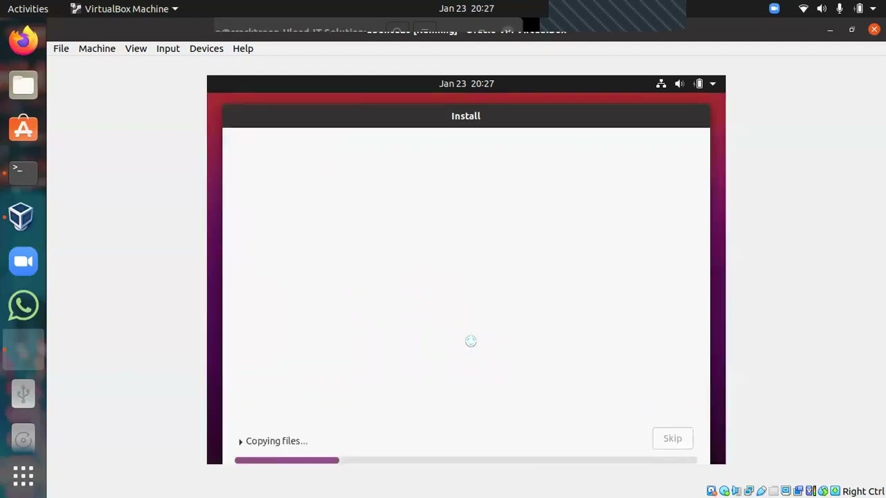 Installation of Linux Ubuntu in pashto