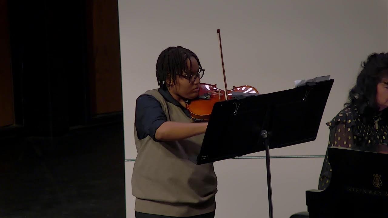 Skyler White Sr. Violin Recital