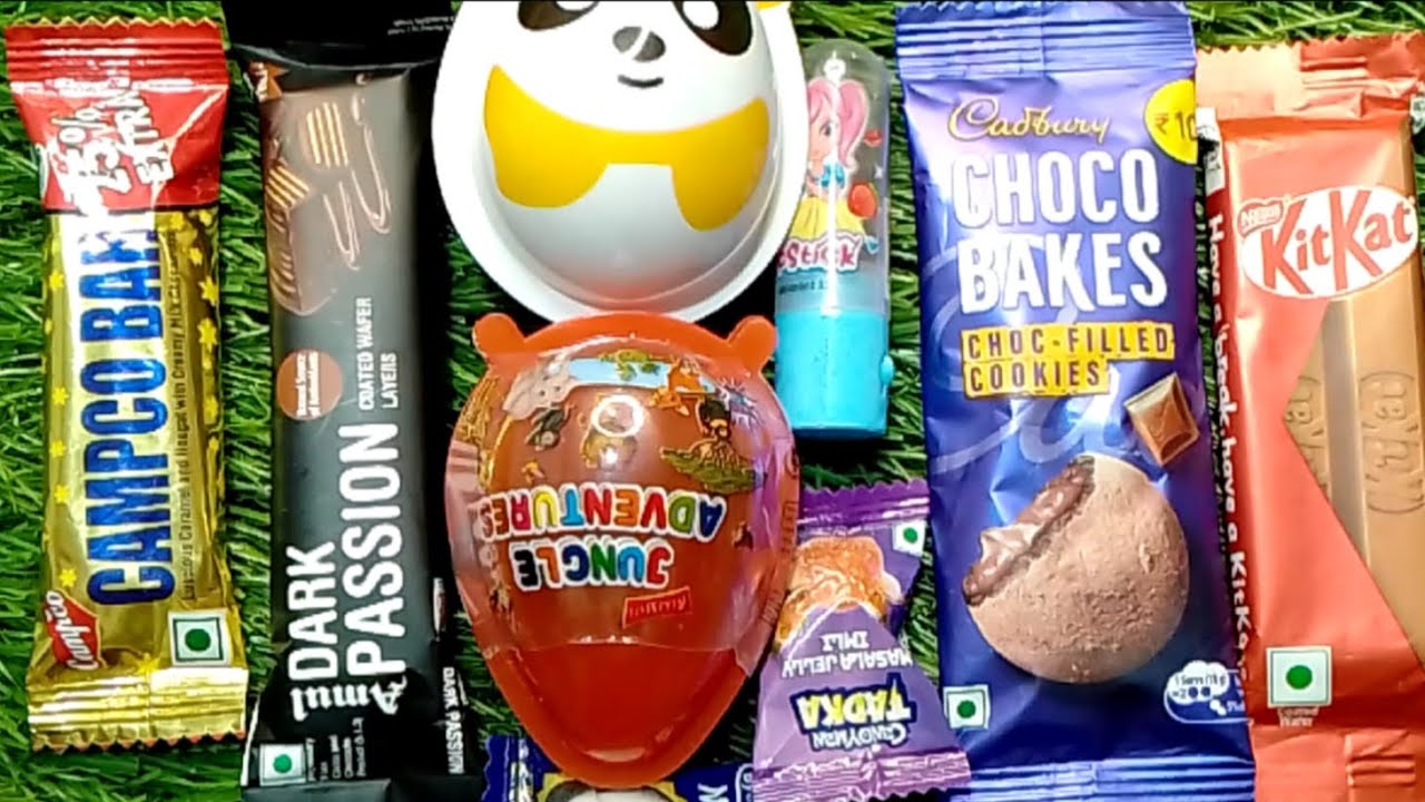 Asmr delicious sweets unpacking/opening 🍫🍩😋