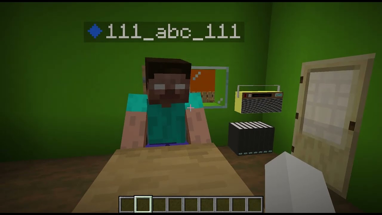 Kamarád jí samé dorty V minecraftu?!