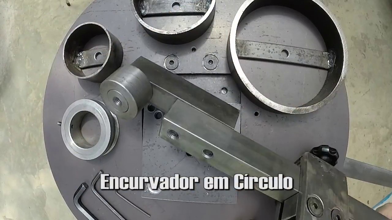 MAQSERRA v2 - Máquina para Serralheria Torcedora e Encurvadura de Ferro e Aço