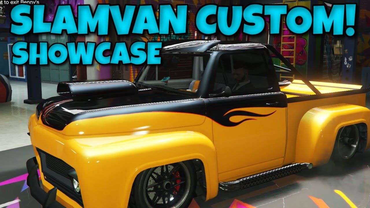 GTA 5 Online - NEW Vapid Slamvan Custom Showcase (Lowrider Custom Classics DLC)