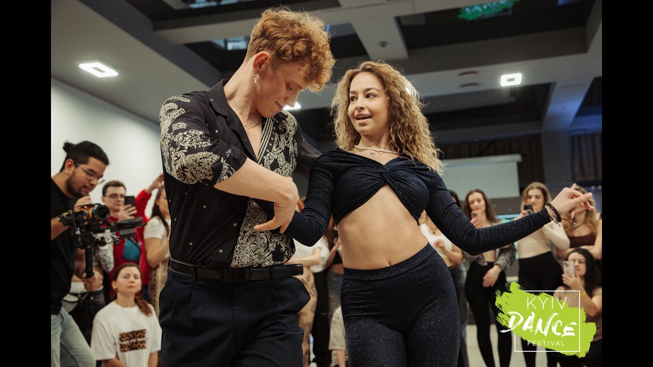 Artem y Eva Bachata | Kyiv Dance Festival 2025| NATHY PELUSO, Tiago PZK - ELLA TIENE #bachata