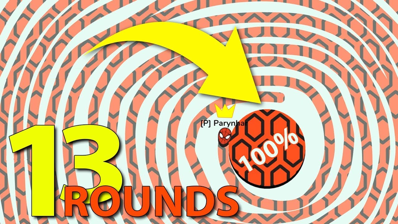 Paper.io 3 &copy; First World Record 13 Rounds Longest Line With Direct Control Map 100%