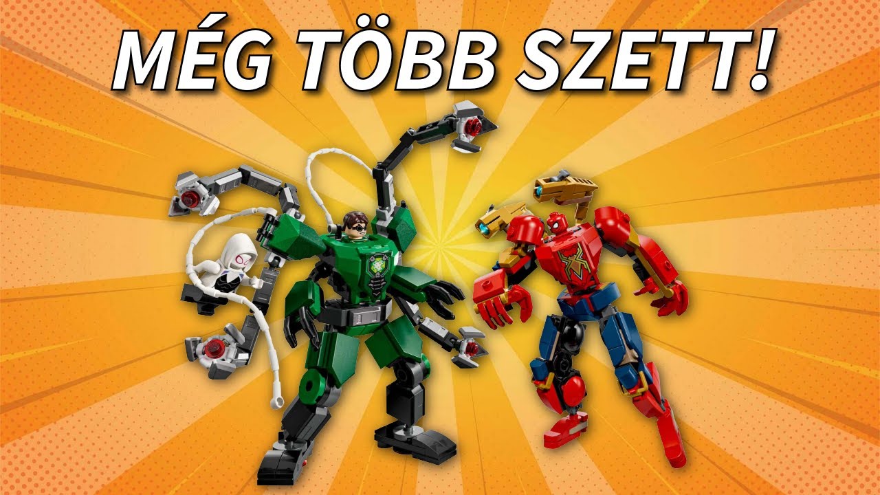 MÉG TÖBB 2026-OS LEGO MARVEL KÉSZLET!