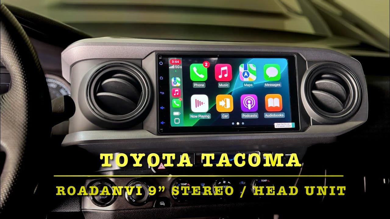 Roadanvi 9-inch Car Radio / Head Unit Install & Review | Toyota Tacoma