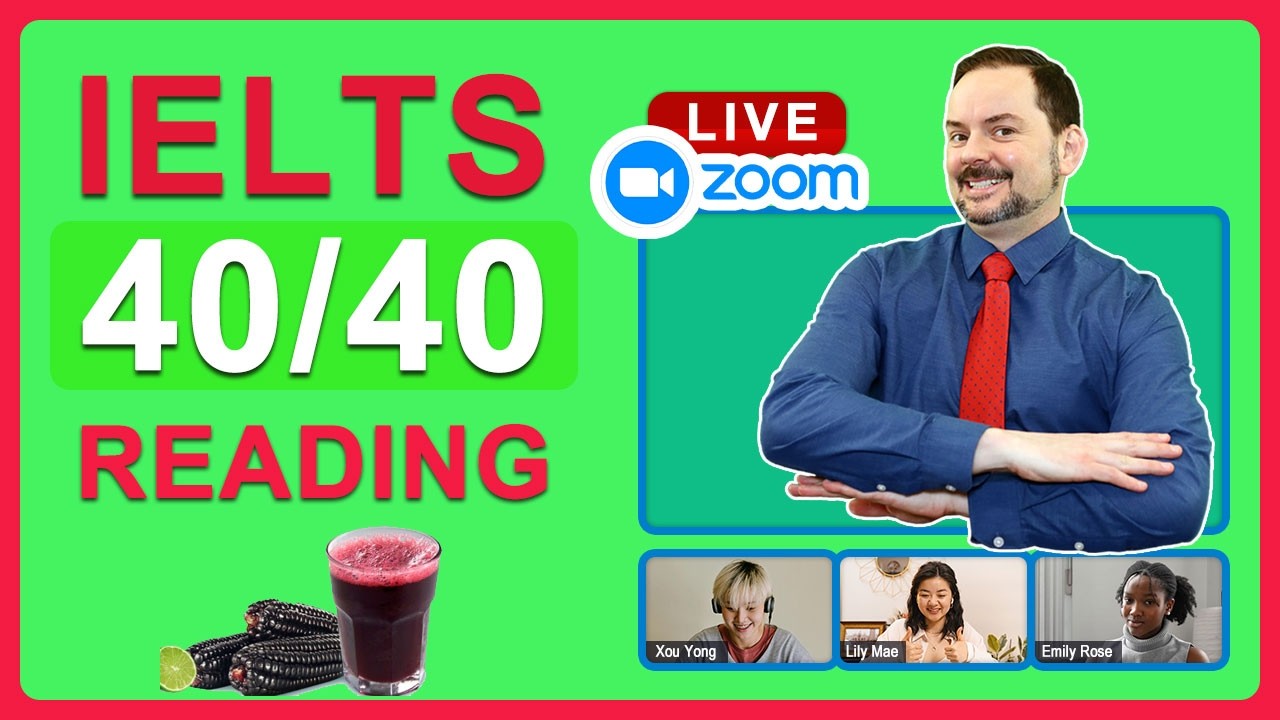 IELTS Live Class - Reading about a Peruvian Drink