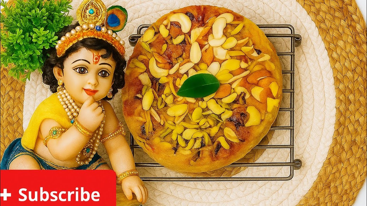 Panchamrit Cake Recipe for Puja | Traditional Prasad in New Way | Step-by-Step Guide