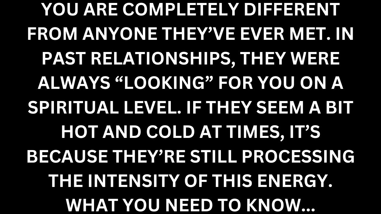 They looked for you in every person they've ever dated before. Your energy is lingering with them...