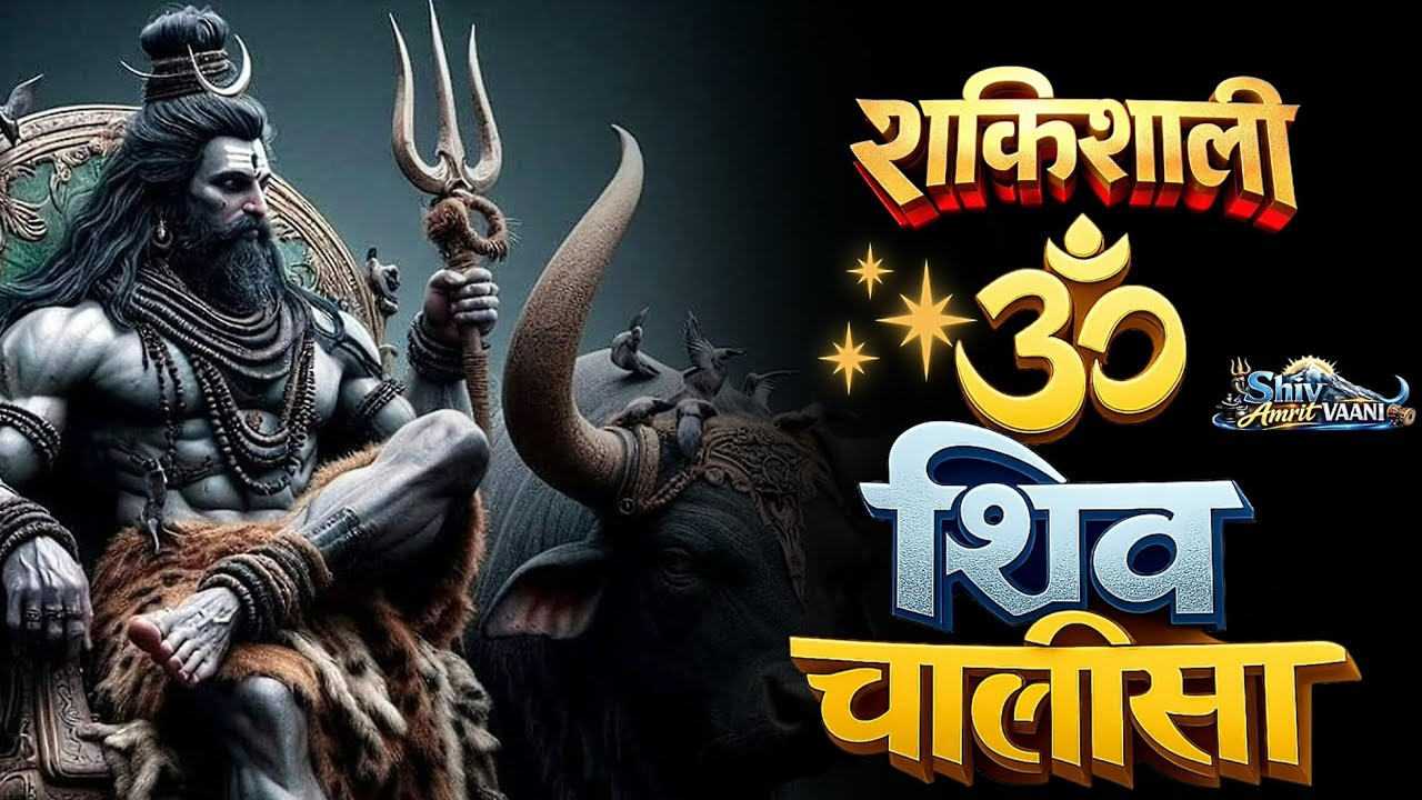 🌼 Powerful Om Shiv Chalisa | Latest New Shiv Songs | Hindi Devotional | Peaceful Shiv Bhajan |