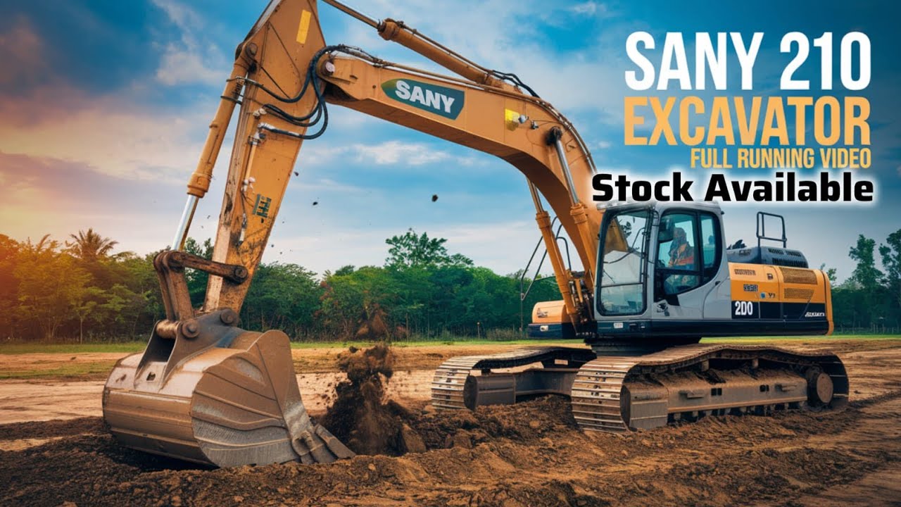 Sany 210, Second Hand Excavator For Sell, Excellent Condition 💪💪#automobile #jcb #newindustrylink