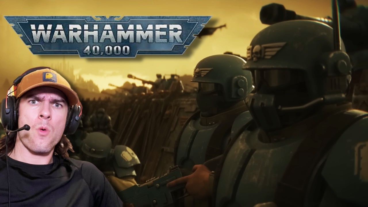 Фанатка Halo впервые посмотрела кинематографические ролики Warhammer 40k.