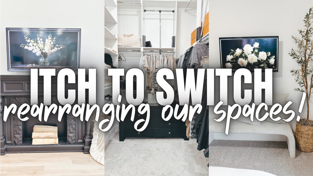 🎉NEW YEAR ITCH TO SWITCH 2024 | REARRANGING 3 SPACES IN OUR HOUSE | NEW ITCH TO SWITCH 2024