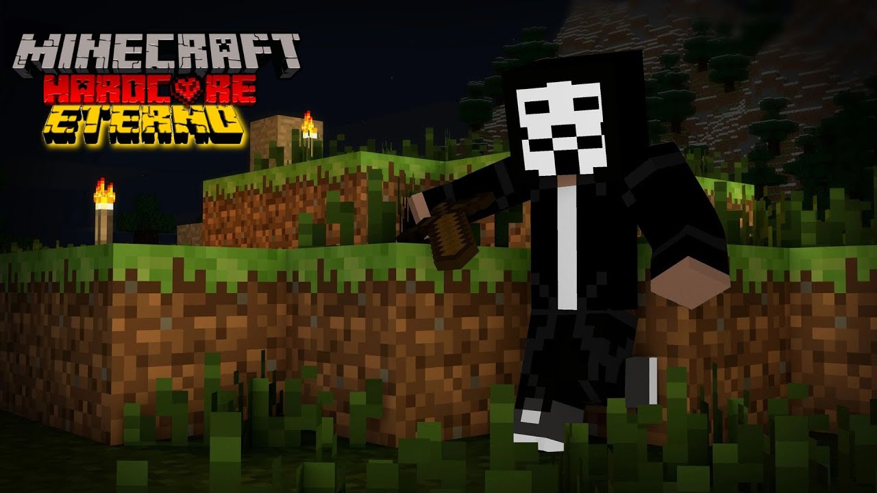SE EU MORRER, ACABOU TUDO! Mundo Eterno Hardcore Minecraft