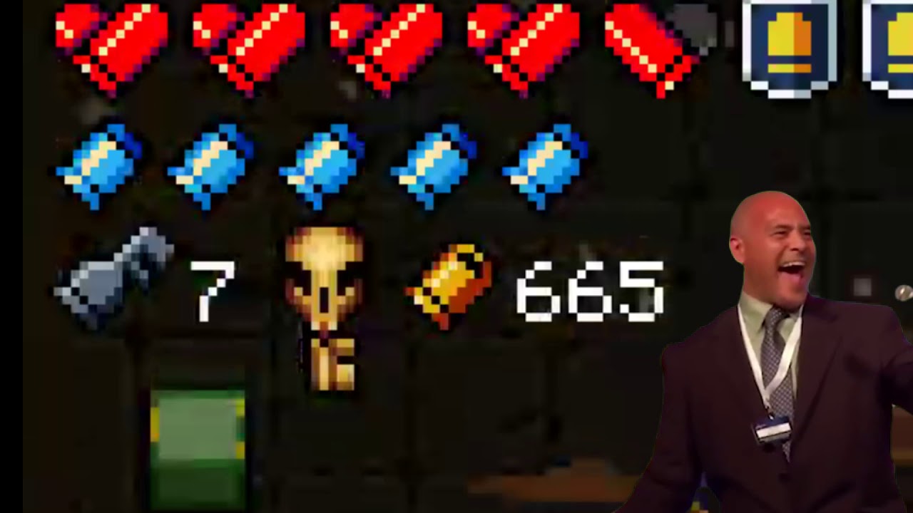Shovel is broken (Enter the Gungeon)