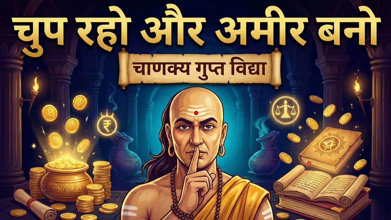 “चुप रहकर अमीर बनो | Chanakya Niti की 5 गुप्त Money Strategy Rules Numbers 5