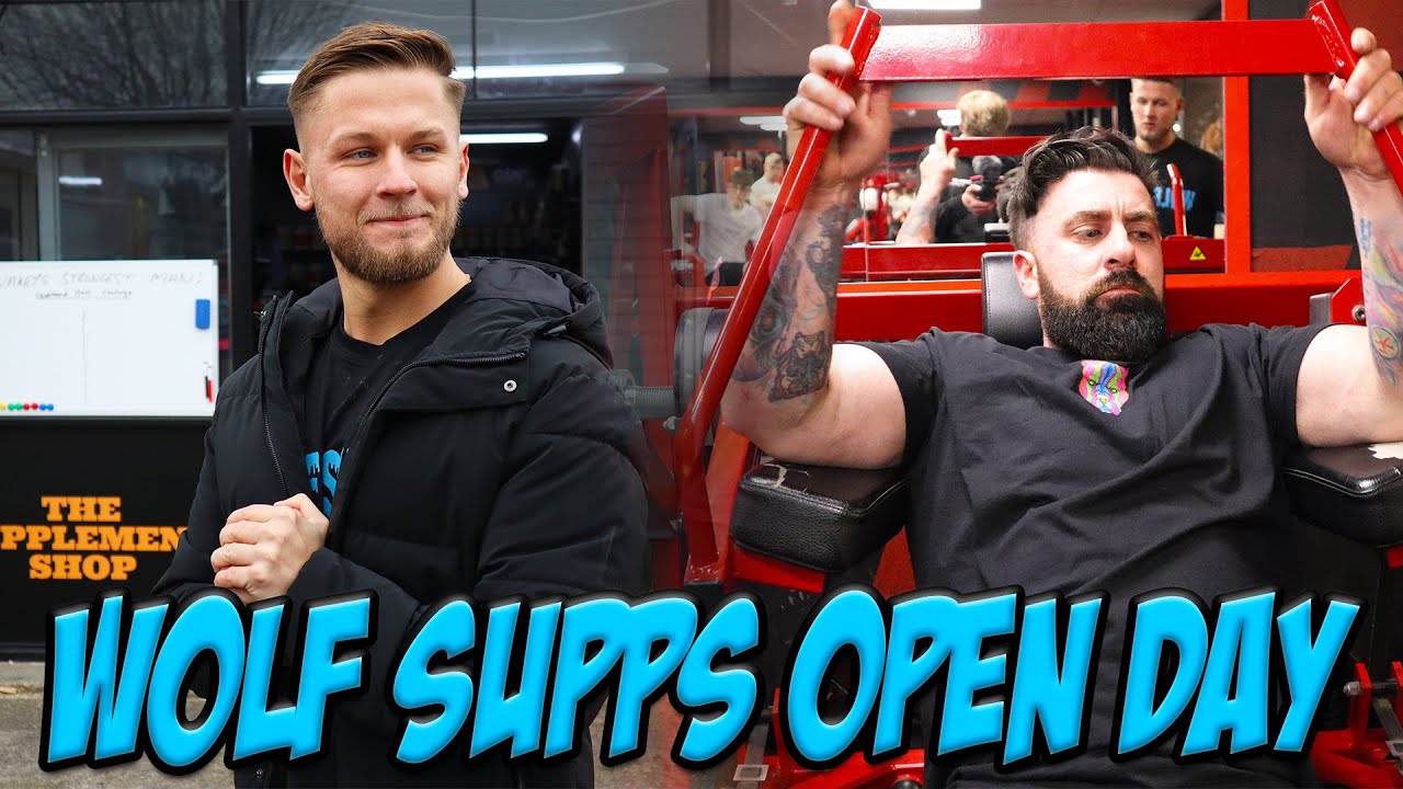 WOLF SUPPS EVENT WITH THE REVIEW BRO’S & ALPHA NEON