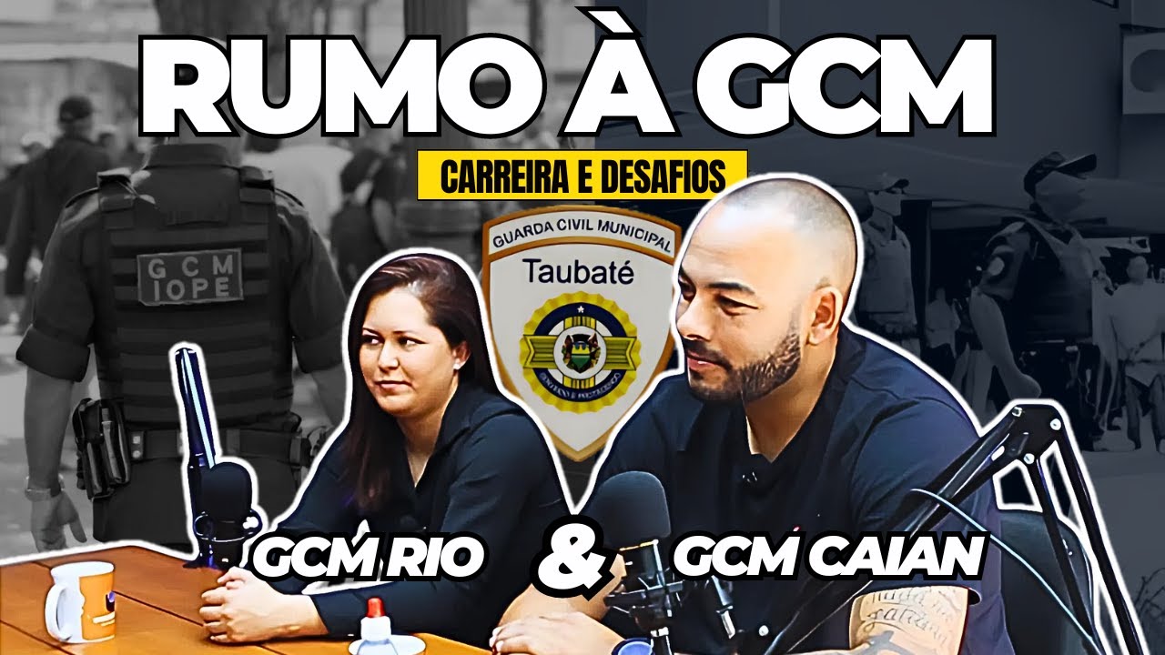 PROFISSÃO: GCM | Entrevista com GCMs de Taubaté! (GCM CAIAN & GCM RIO)