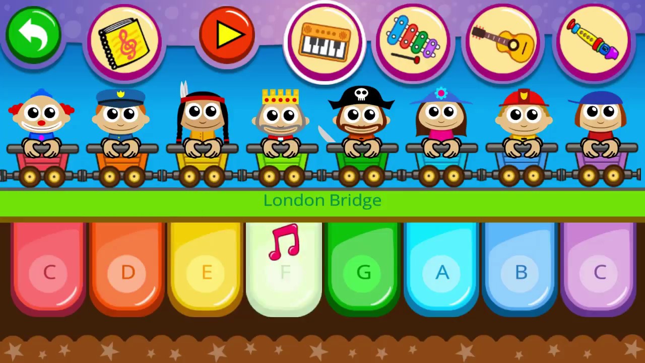 Piano Kids Music Songs for kids - Instrumental game for kids | Gameplay 001