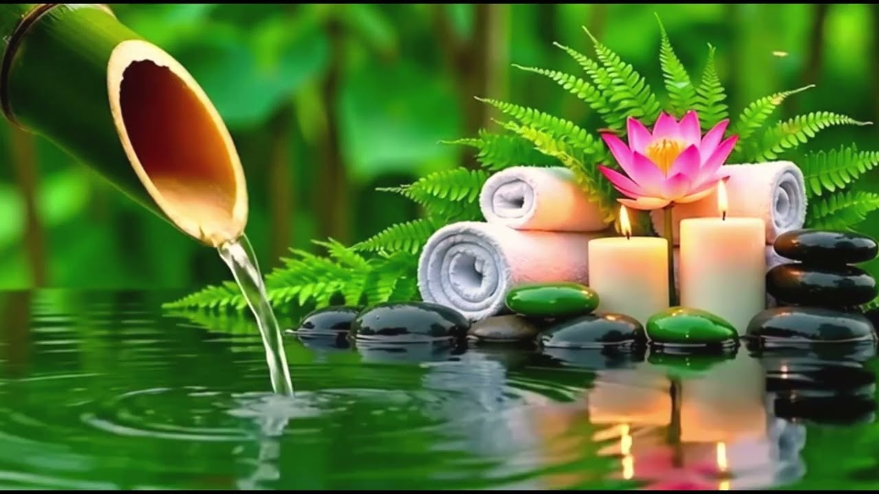 Healing Relaxation 🌿 Soft Piano, Bamboo Flute & Gentle Rhythm