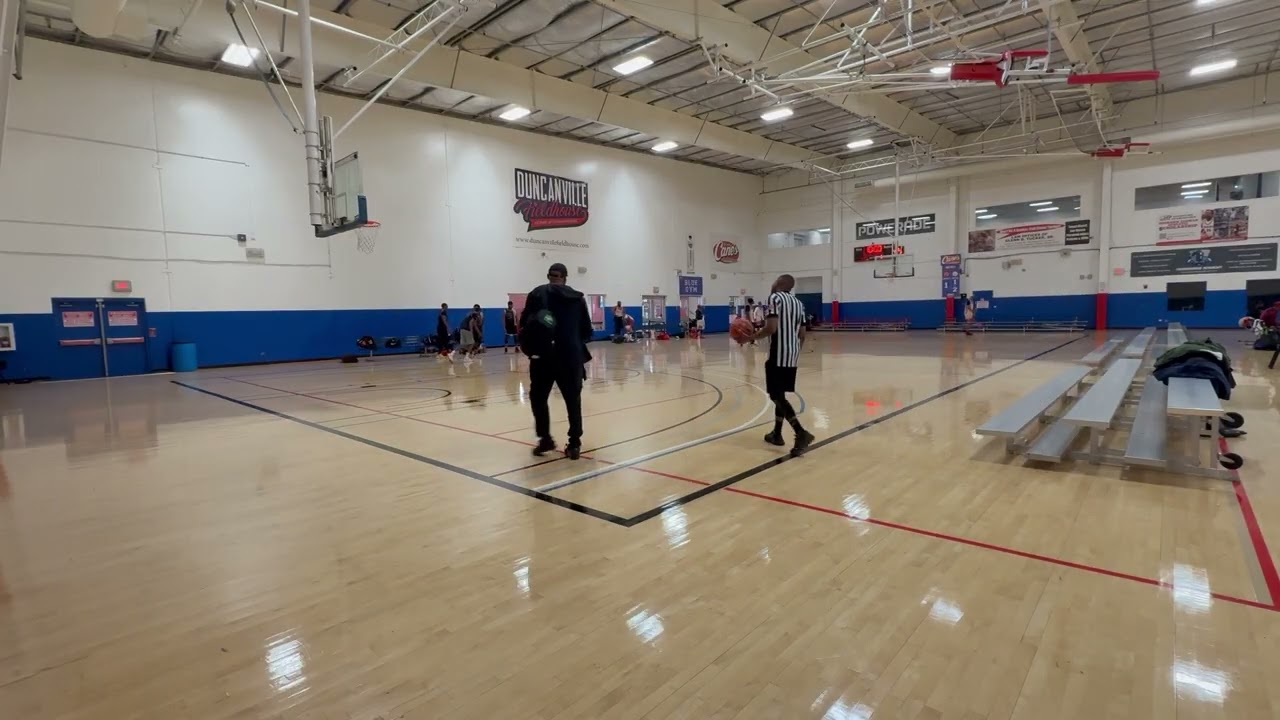 Us vs Dallas Hoopers/ we got the win. We’re in the black jerseys. #0 black jersey 