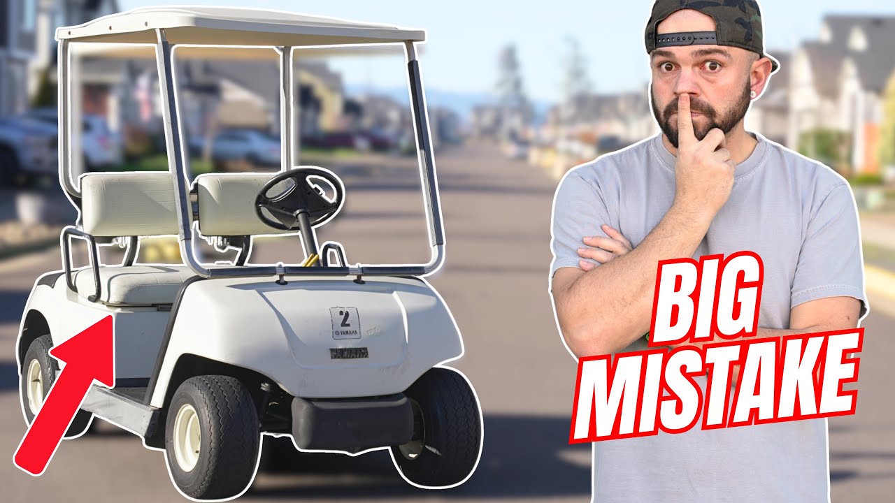 I Messed Up My Golf Cart