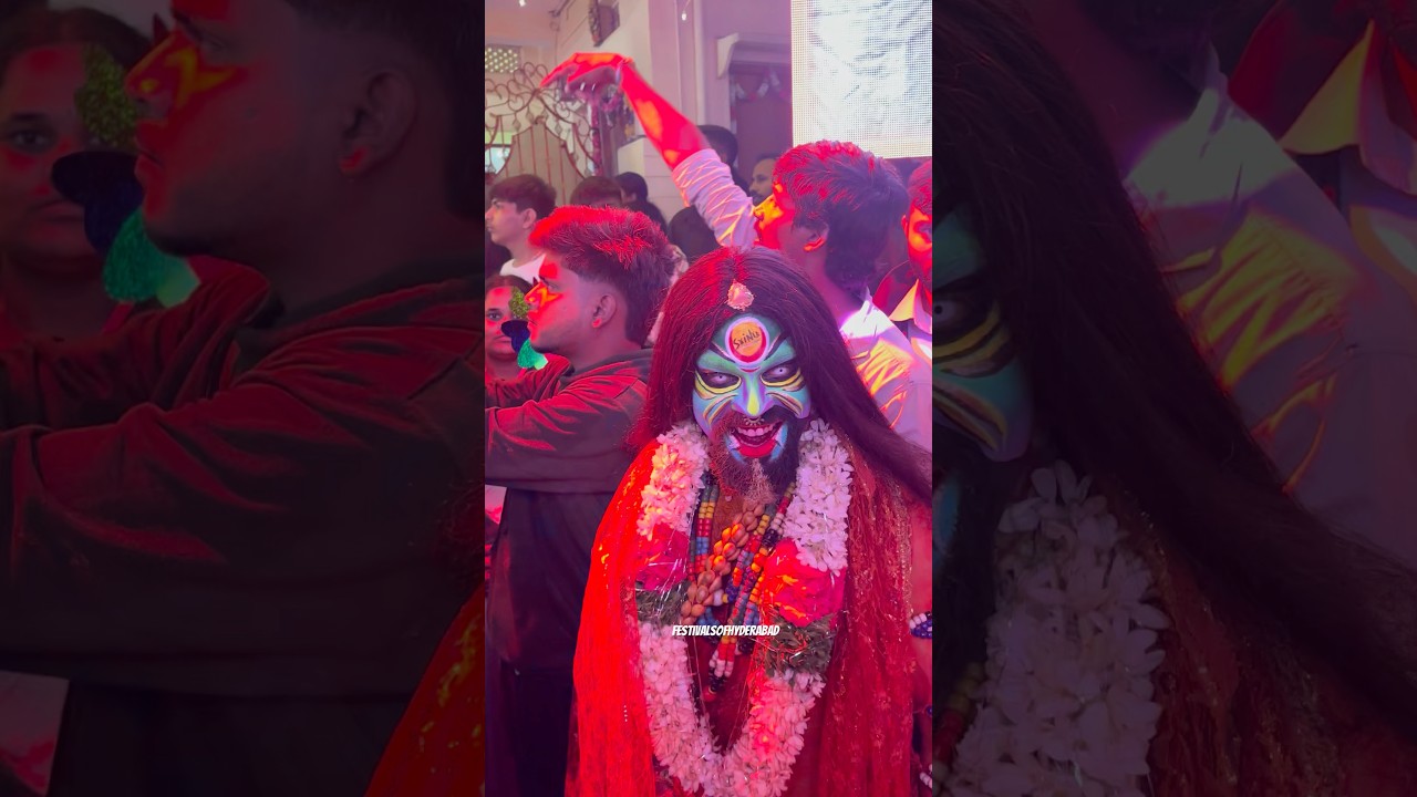 Rohit Bangaru New Look At Karkhana Bonalu 2025#trending #rohit #potharaju #ytshort #viral