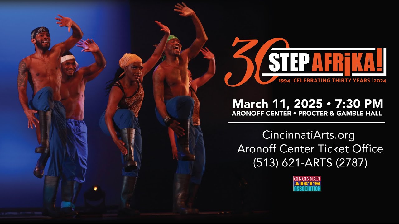 Step Afrika! Coming to the Aronoff Center March 11, 2025