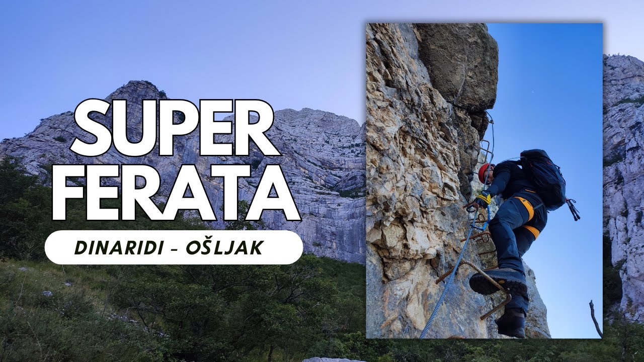 Najteža ferata u Hrvatskoj! - ferata Dinaridi