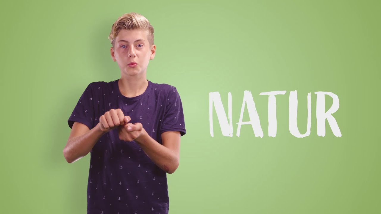 Lær tegn med Isaac og Vilde: Natur