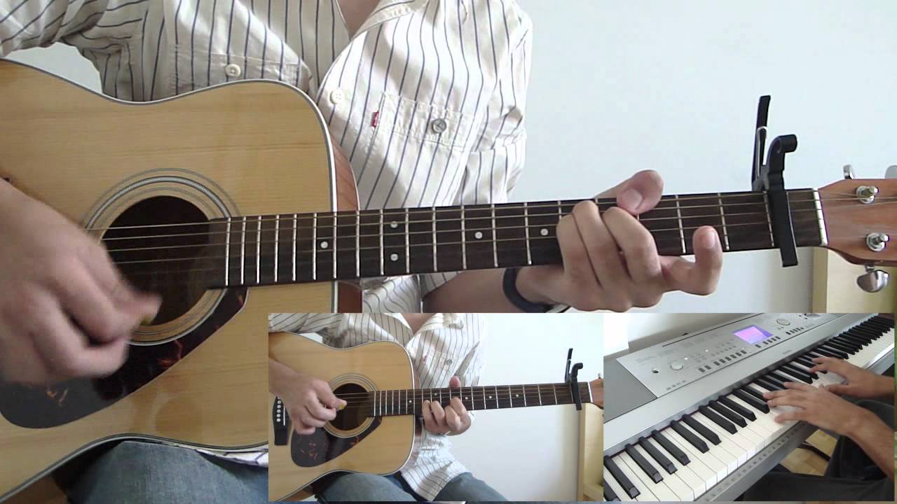 Coldplay - A Message Cover (Guitar, Piano)